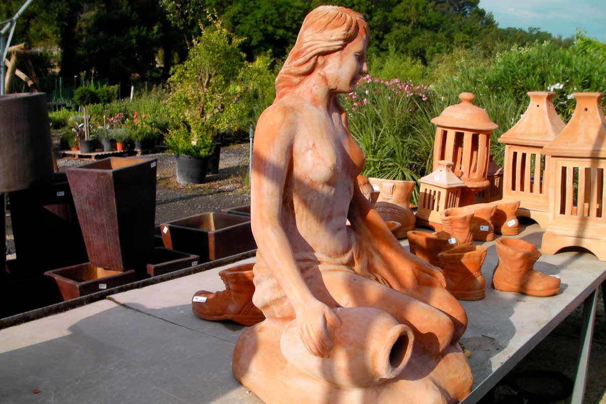 Dcouvrez les poteries  la jardinerie de Montagnac