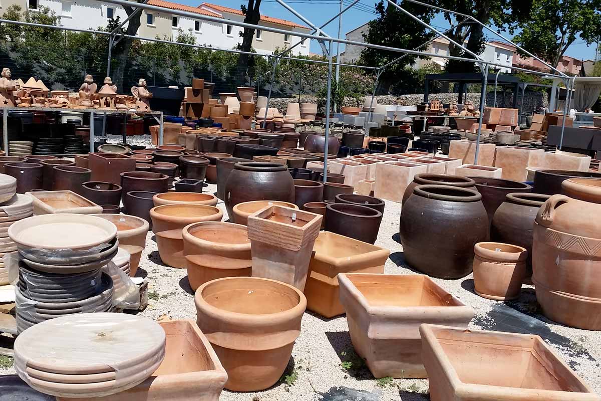 Nos poteries  la jardinerie de Montagnac